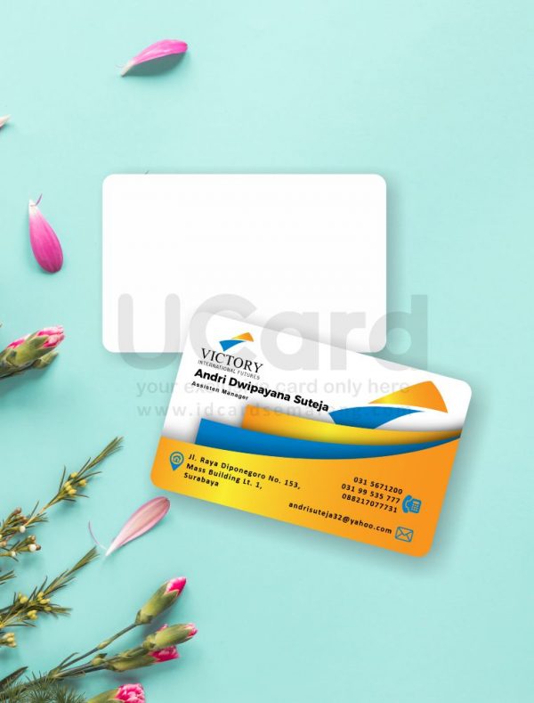 Cetak Kartu Nama PVC 1 Sisi
