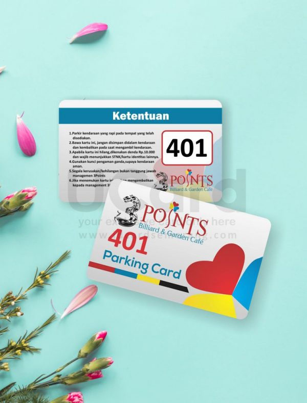 Cetak Kartu Parkir