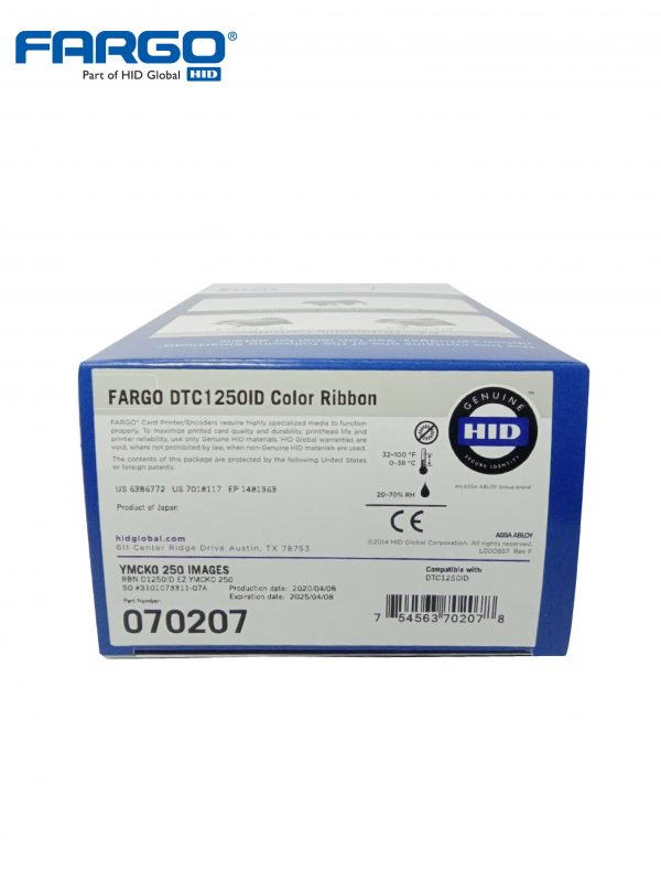 RIBBON TINTA BLACK FARGO DTC1250ID - DTC1250 ID | PN : 070206 HITAM Ribbon Fargo Printer Kartu (ID Card) : Fargo Black ribbon for Fargo DTC1250ID Part number: 070206 Print : 1000 sisi - Image 3