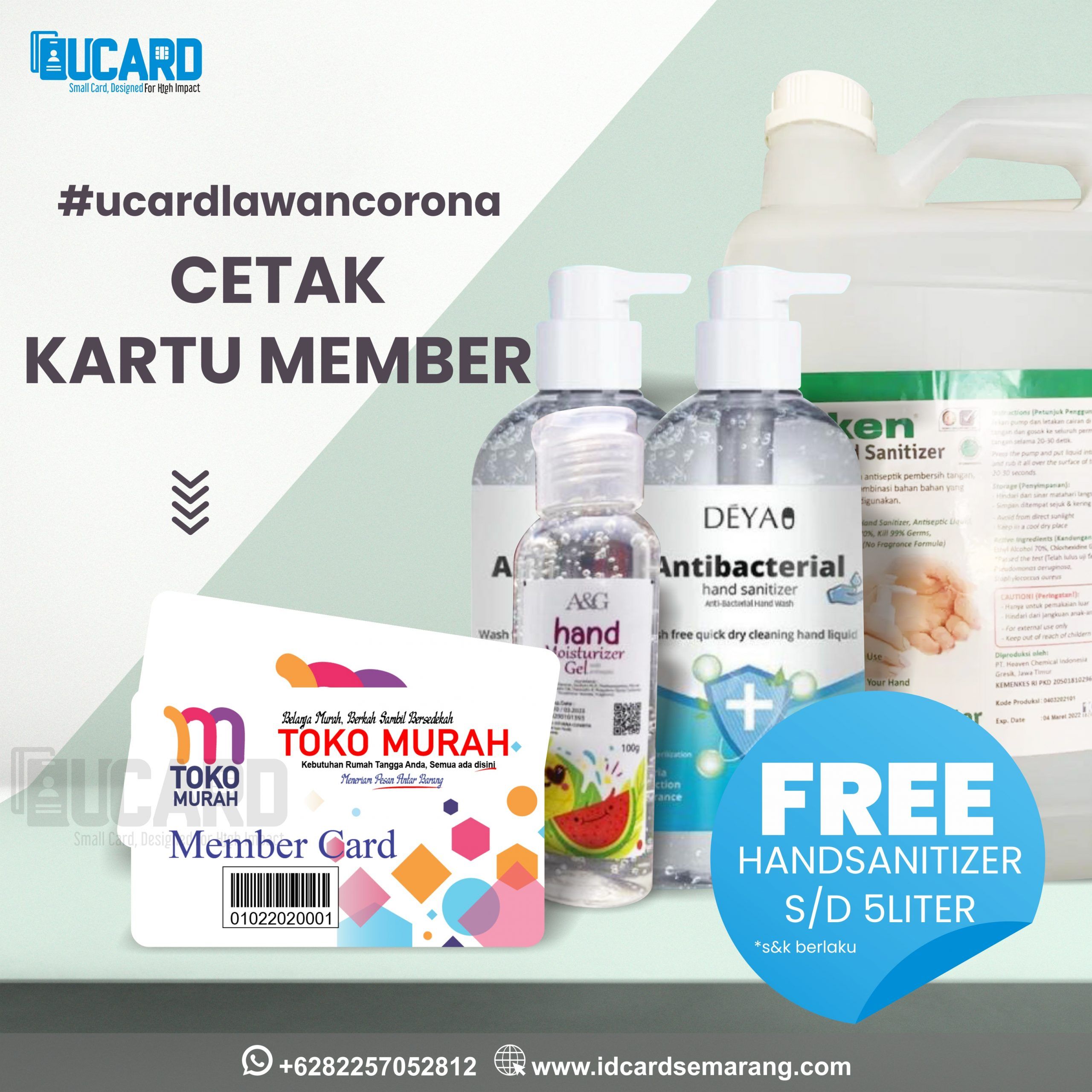 GRATIS!!!!! Handsanitizer Khusus Untuk Anda